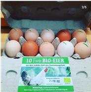 Jede Woche frische Eier, auch größere Mengen auf Anfrage möglich 